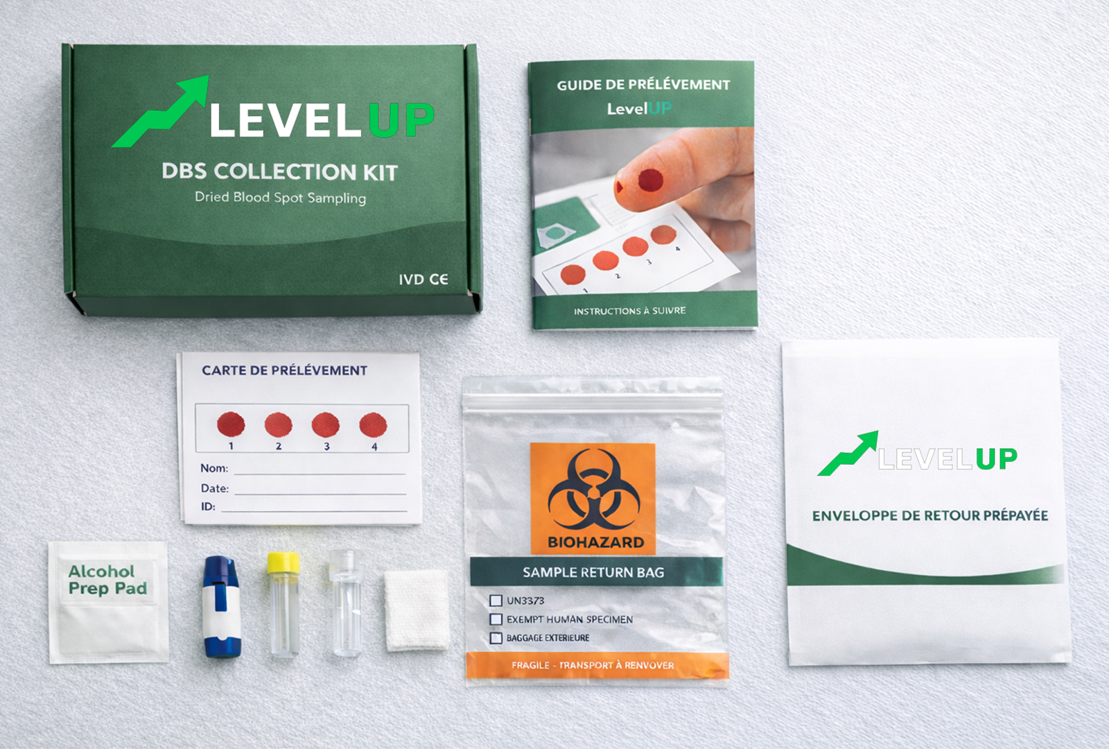 🧬 Kit DBS LevelUP